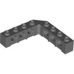 Teknik Köşe Yapı Taşı 5x5 Açı 90° - Yeni-Koyu-Gri
