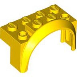 Kavisli Araç Çamurluk 2x4x2 Kaporta 3387 - Sarı