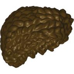 Mini Saç Peruk 19mm No 331 Afro Kıvırcık yandan - Koyu-Kahve
