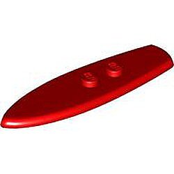 Mini Sörf Tahtası 54mm çıkıntılı Surfboard - Kırmızı
