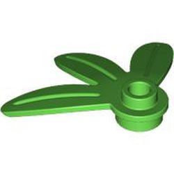 Yuvarlak Bitki Plakası 3x3 İnce Yapraklı 28mm - Çim-Yeşili - 1