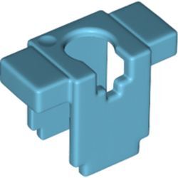 Minecraft Göğüs Zırhı 22mm Dikdörtgen - Orta-Azur - 1