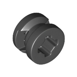 Ufak Teker Jantı 8mm Kenar Çentikli 8x6mm - Siyah - 1