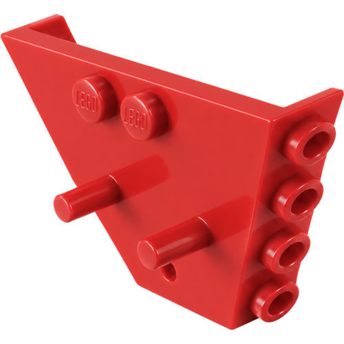 Trapez Panel Damper Uç Parçası 6x2 Çift Pimli - Kırmızı - 1